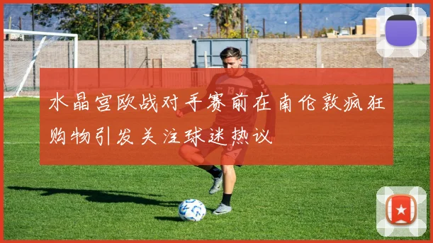 水晶宫欧战对手赛前在南伦敦疯狂购物引发关注球迷热议